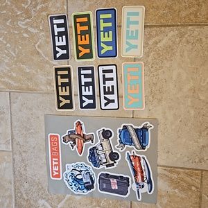 15 Yeti stickers